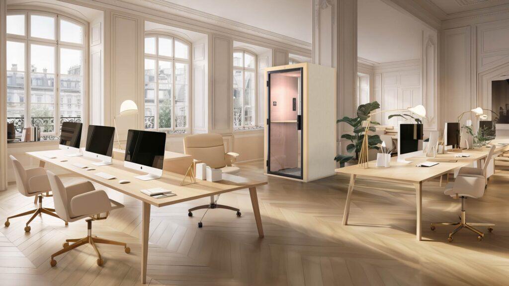 BlablaCube - cabine acoustique insonorisée pour bureaux, ateliers et open space