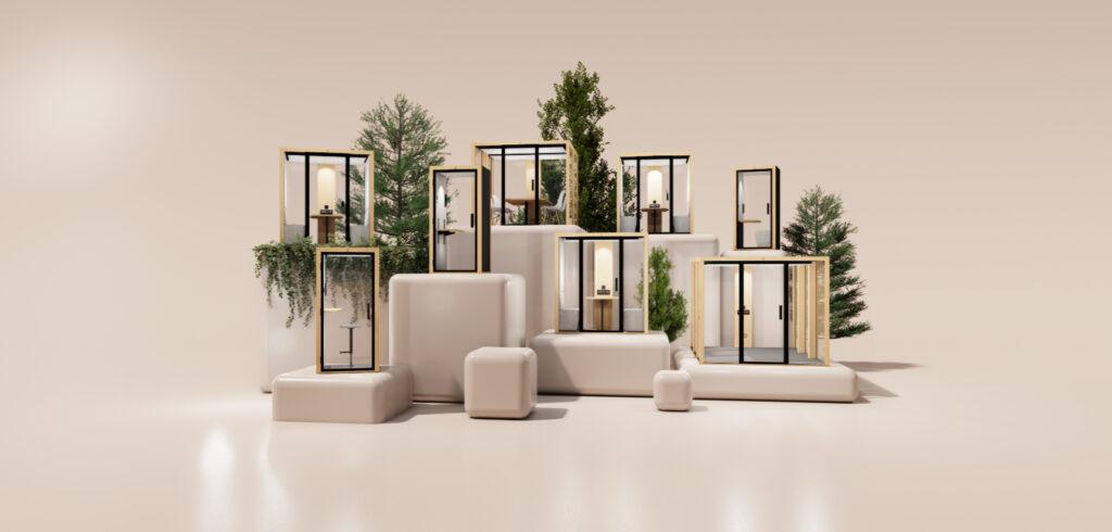 BlablaCube - cabine acoustique insonorisée pour bureaux, ateliers et open space