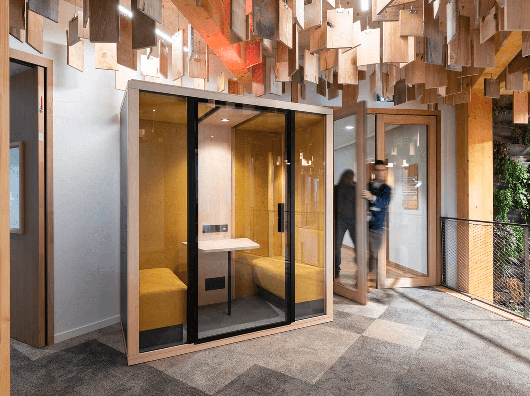 Cabine acoustique insonorisé pour 2 personnes