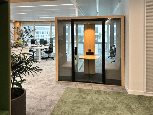 Cabine acoustique insonorisé pour 2 personnes