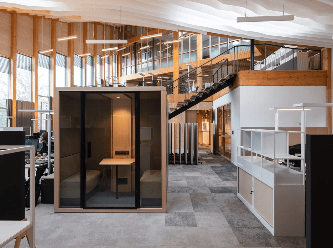 Cabine acoustique insonorisé pour 2 personnes