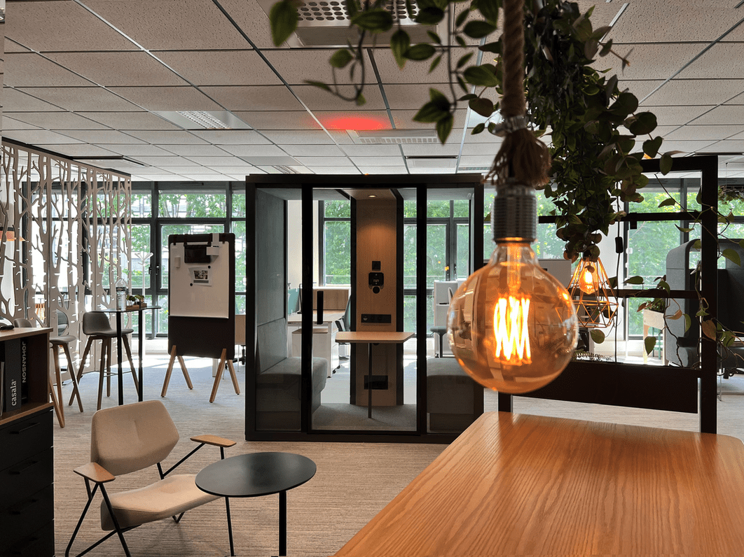 Cabine acoustique insonorisé pour 2 personnes