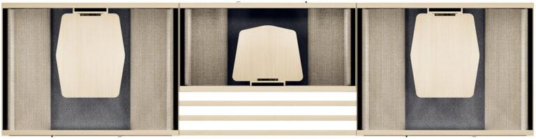 Pergolas - BlablaCube - cabine acoustique insonorisée pour bureaux, ateliers et open space