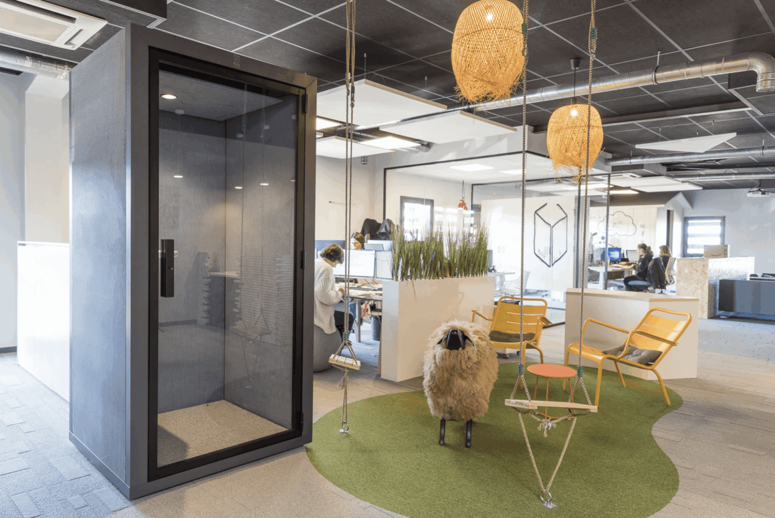 Cabine acoustique insonorisé une personne