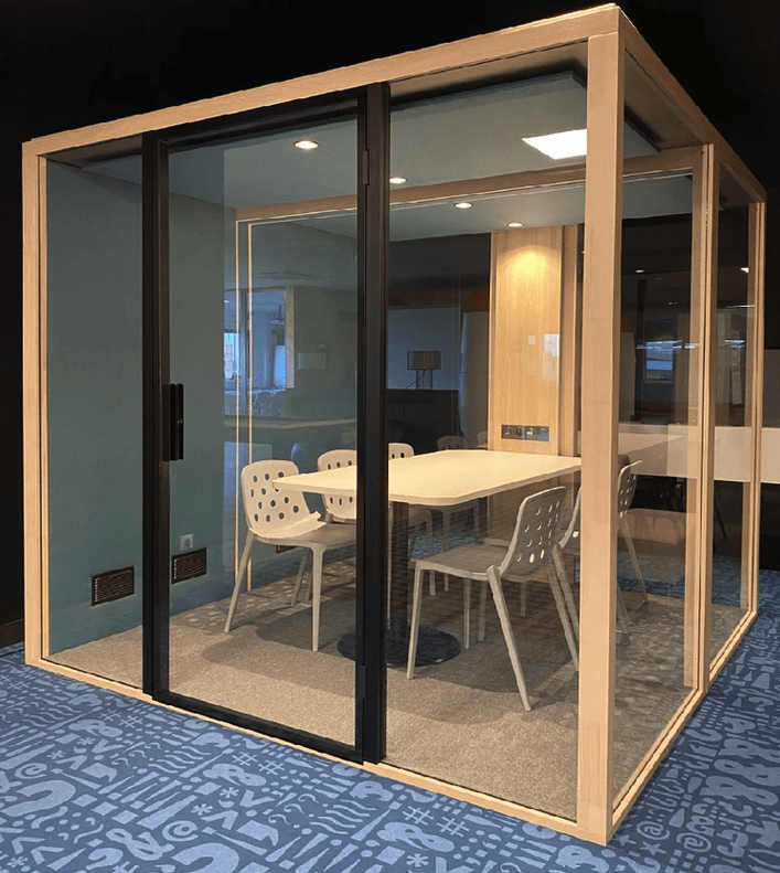 Cabine acoustique insonorisé grande salle