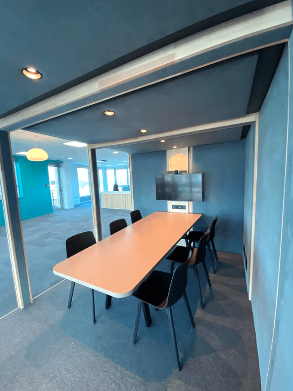 Cabine acoustique insonorisé grande salle