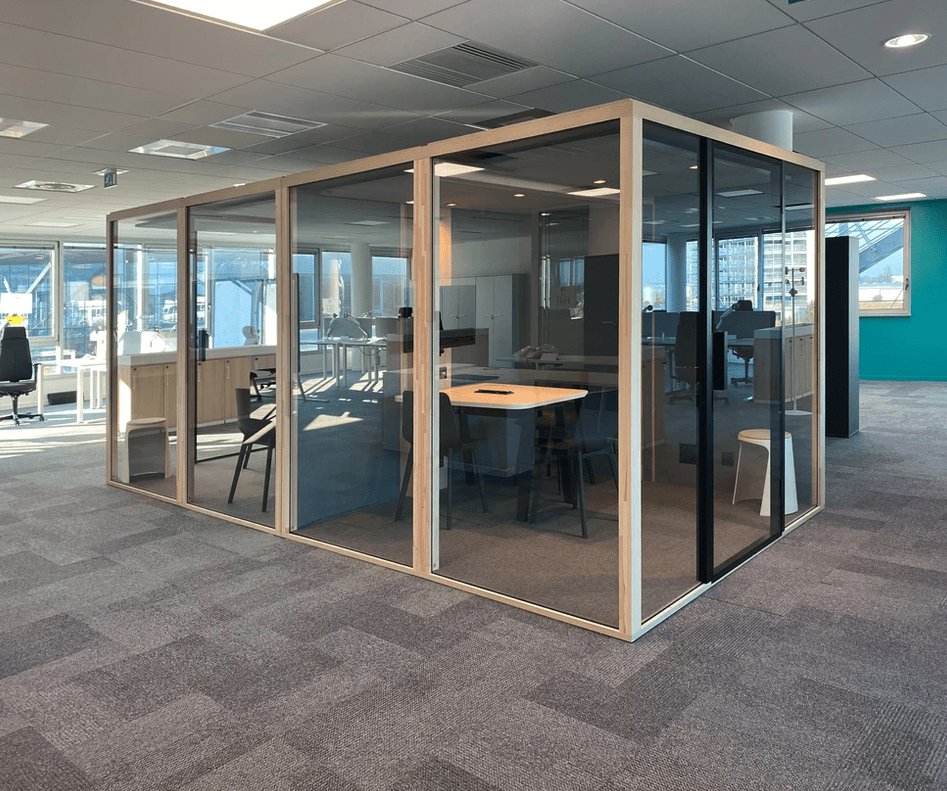 Cabine acoustique insonorisé grande salle