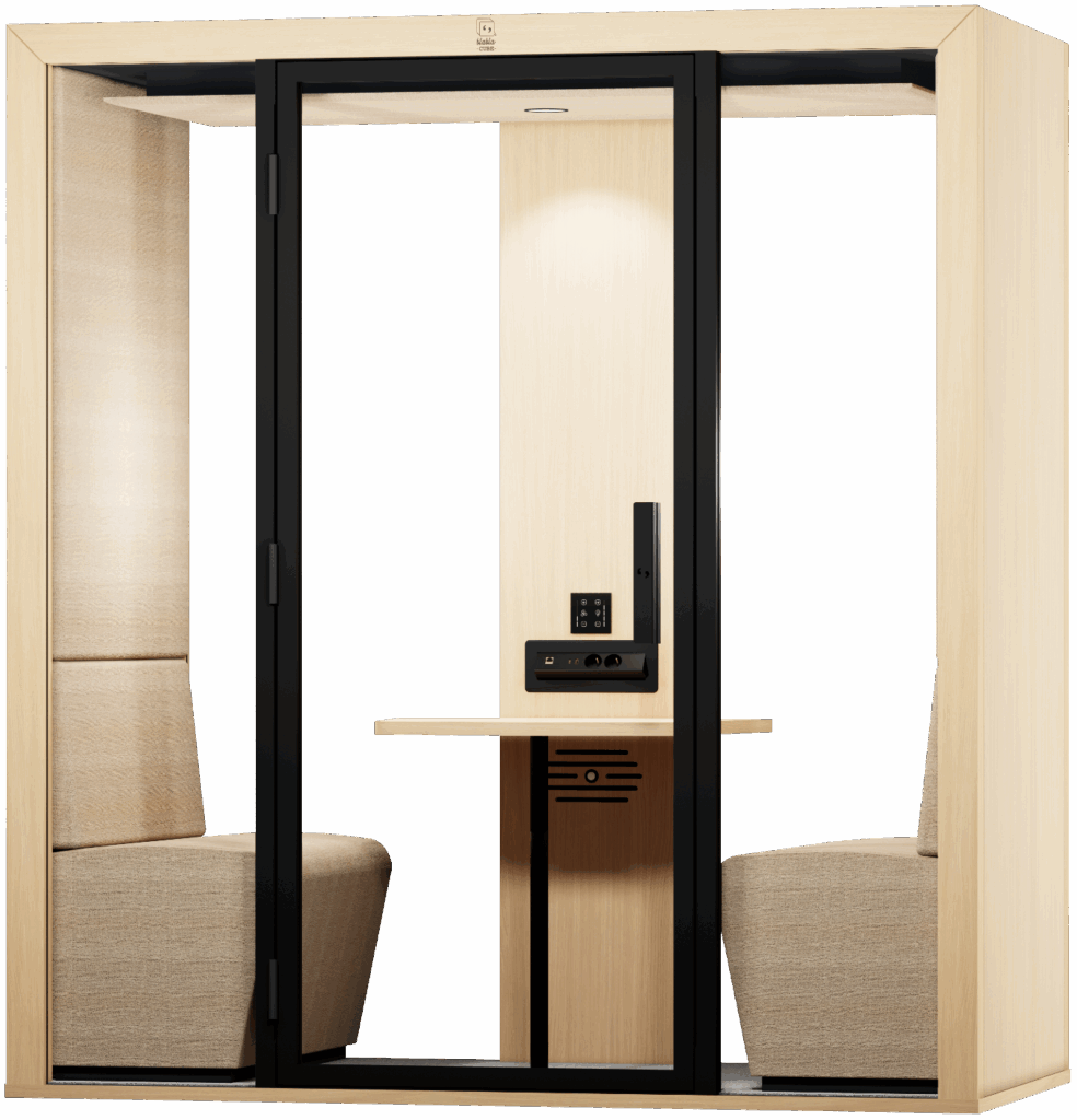 Cabine plusieurs personnes - BlablaCube - cabine acoustique insonorisée pour bureau et open space
