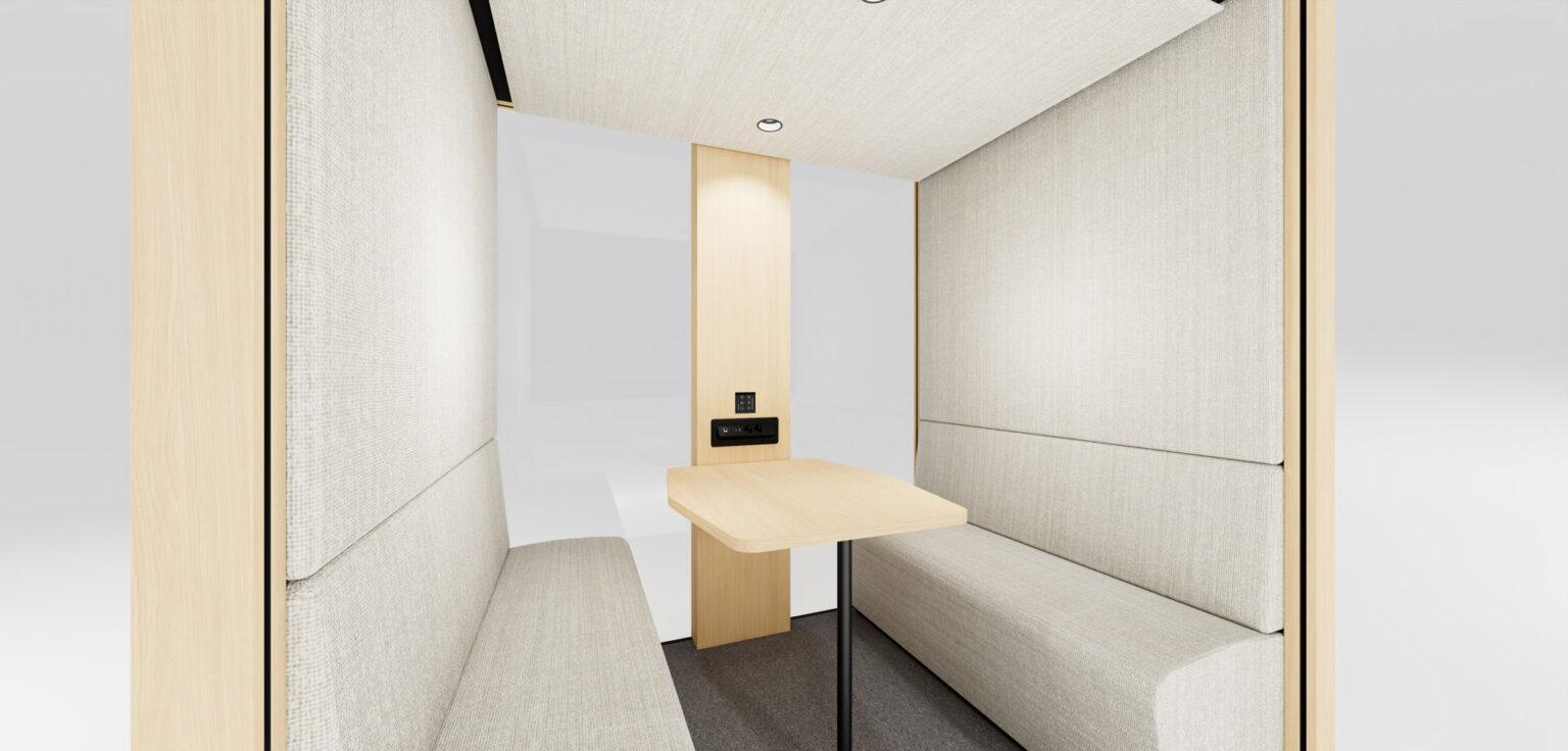 Revêtement extérieur - BlablaCube - cabine acoustique insonorisée pour bureaux, ateliers et open space