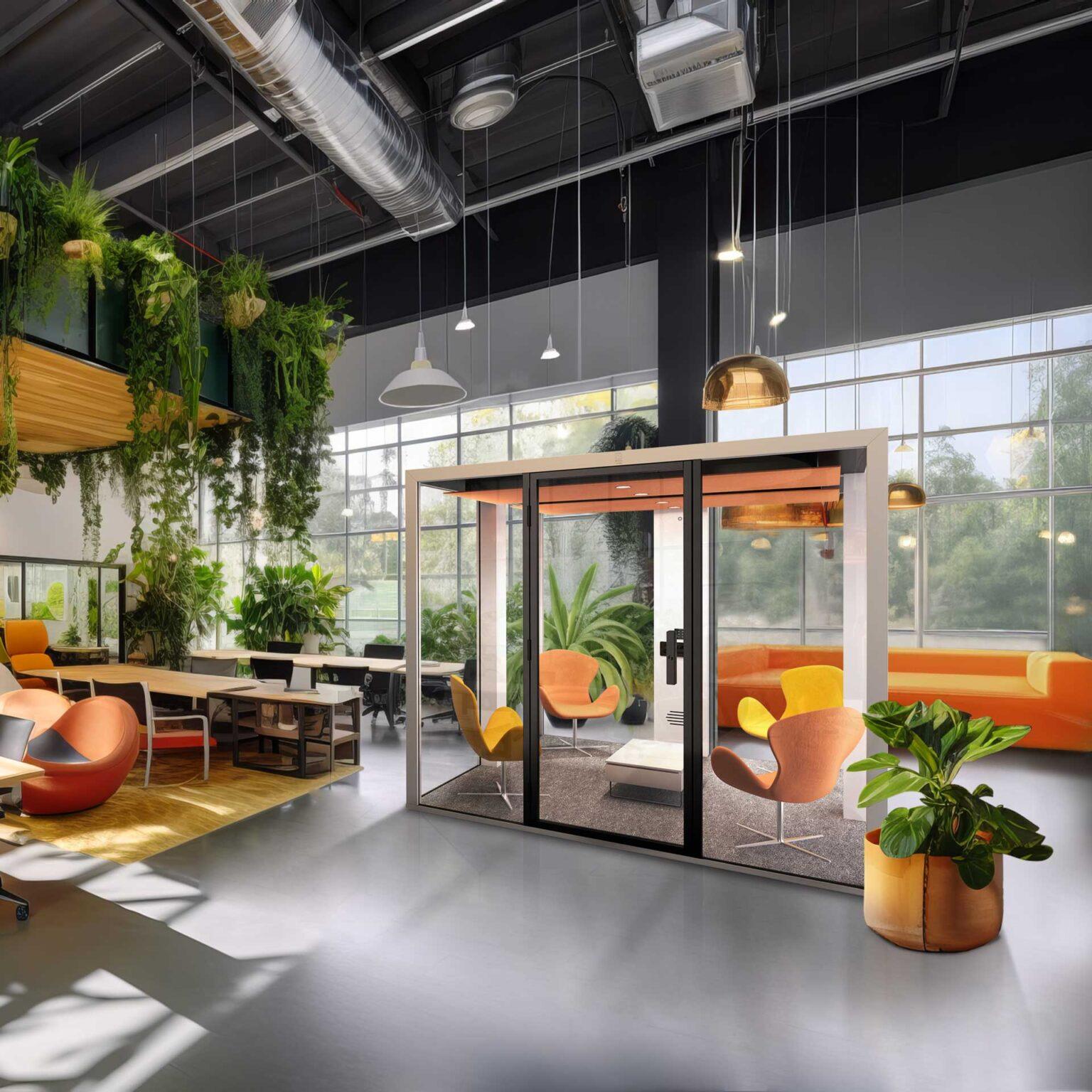 Cabine co working - BlablaCube - cabine acoustique insonorisée pour bureau et open space