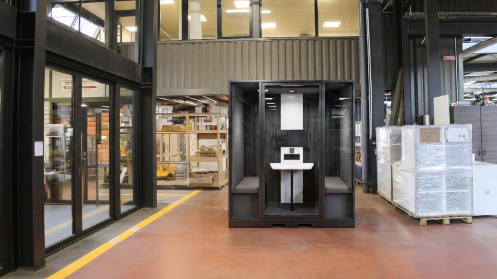 Cabine pour ateliers - BlablaCube - cabine acoustique insonorisée pour bureaux et ateliers