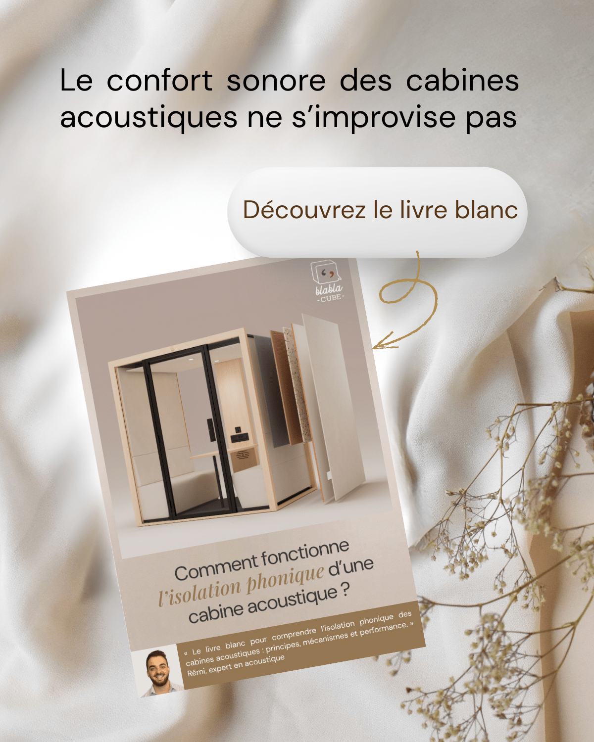 Guide cabine acoustique Blabla-Cube à télécharger pour comprendre les critères de choix et comparer les solutions