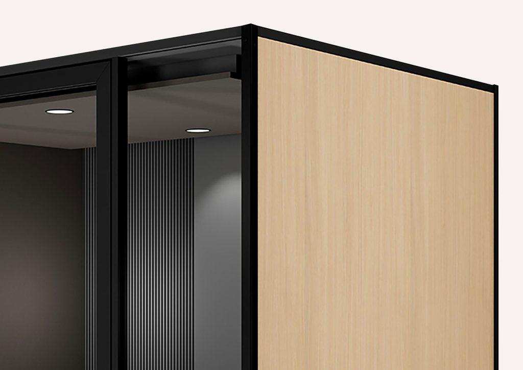 Structure renforcée cabine acoustique Indus Blabla-Cube pour environnement industriel