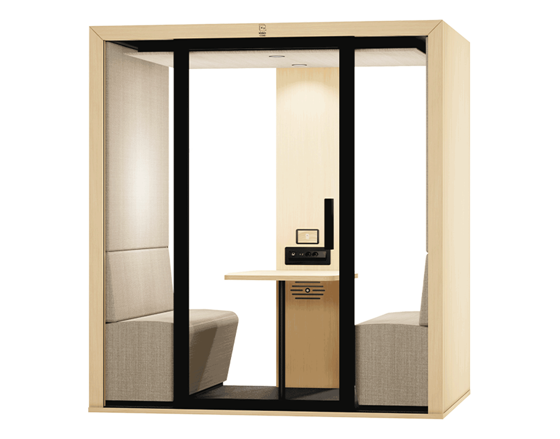 Blabla-Cube : l'alliance entre bulle de travail & cabine acoustique