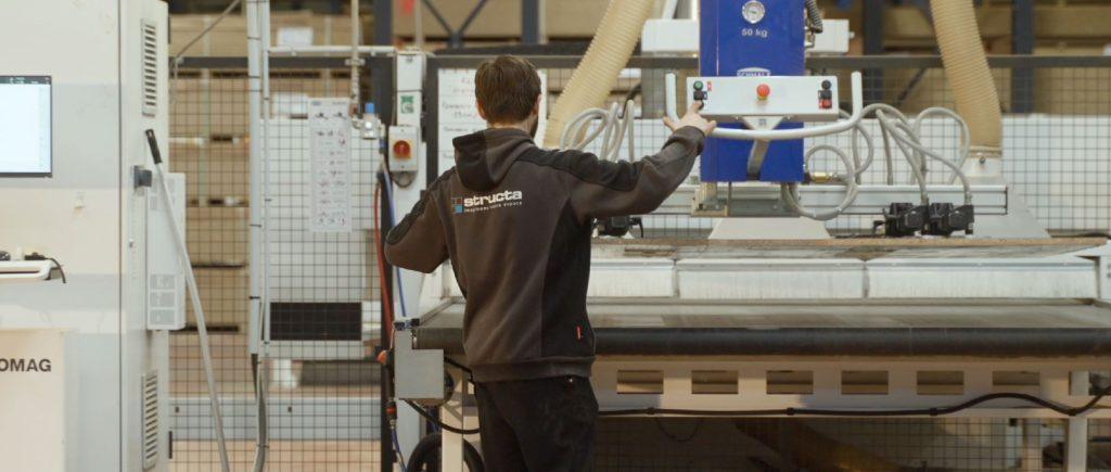 fabrication française mobilier professionnel atelier production france OFG Structa